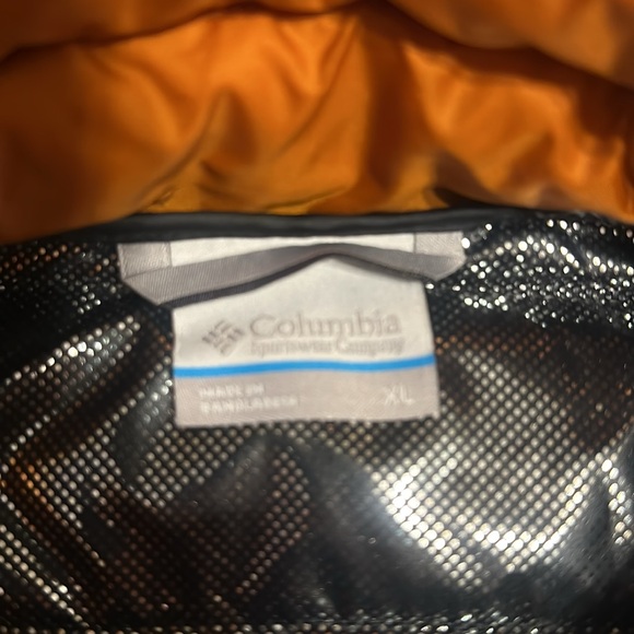 Columbia men’s size XL Omni heat jacket orange and black. - Picture 2 of 3